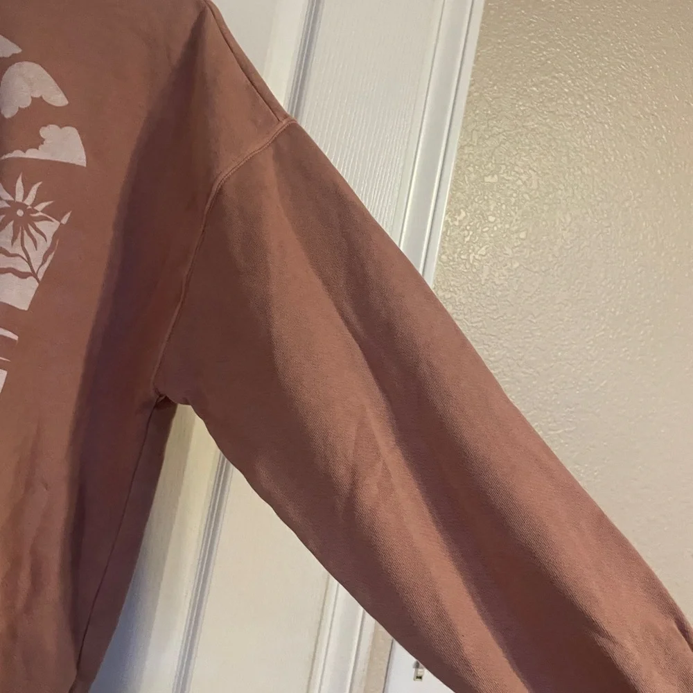 Billabong Skyline Graphic Hoodie Small ‎ Cozy Casual Streetwear Loungewear Y2K - Picture 5 of 8